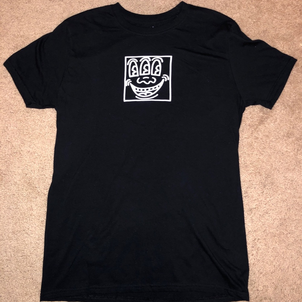 Keith Haring graphic  tee - Medium